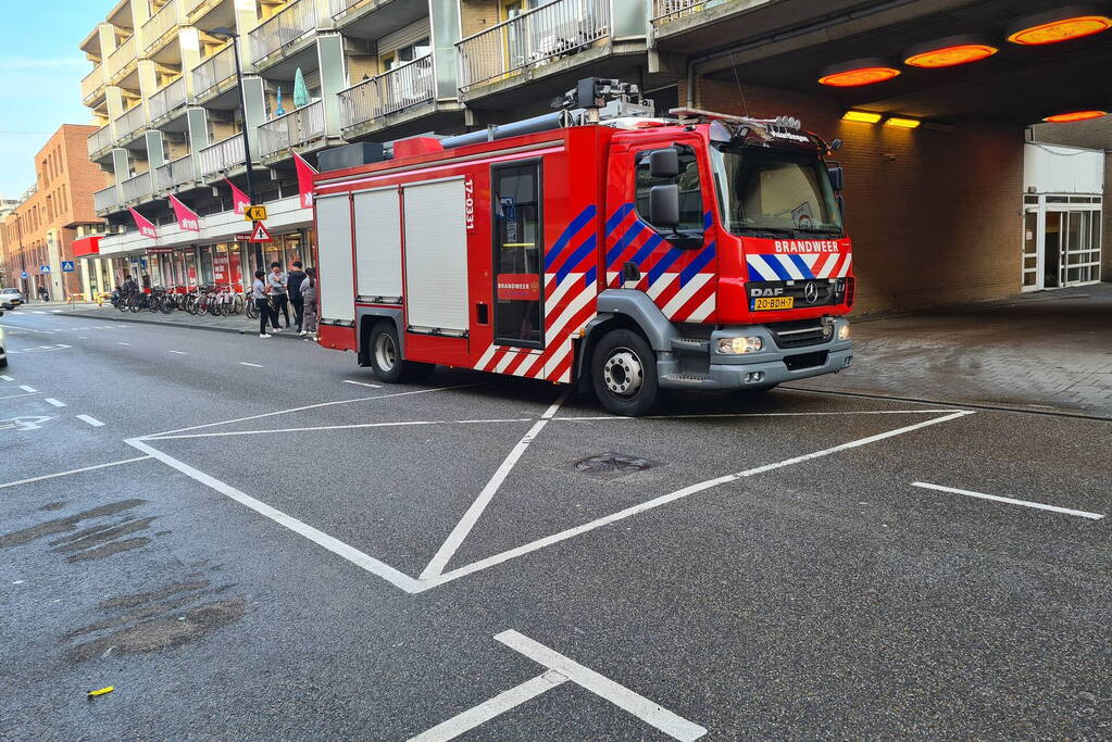 Supermarkt ontruimt bij mogelijke gaslekkage