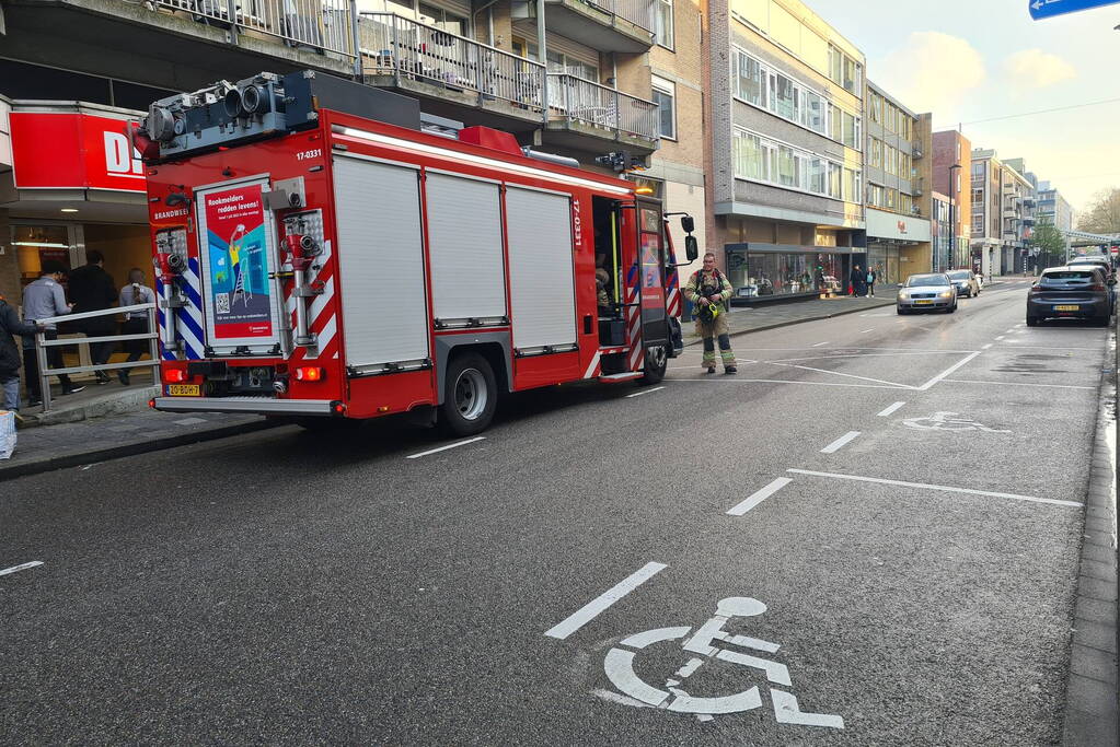 Supermarkt ontruimt bij mogelijke gaslekkage