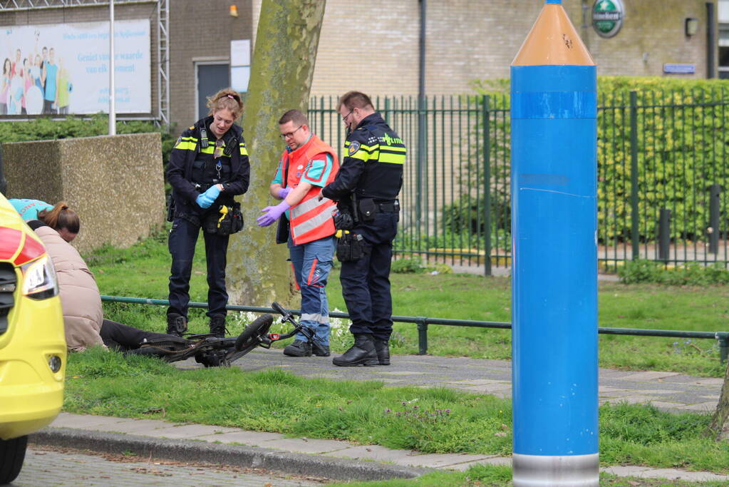 Gewonde na val met elektrische fiets