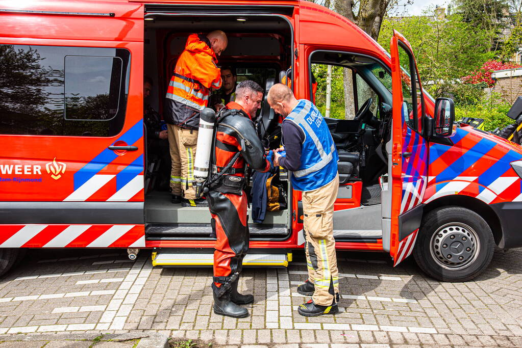 Onderzoek naar aangetroffen kinderfiets langs water