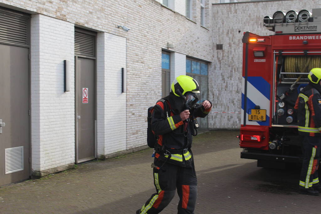 Schade aan woning na brand in toilet