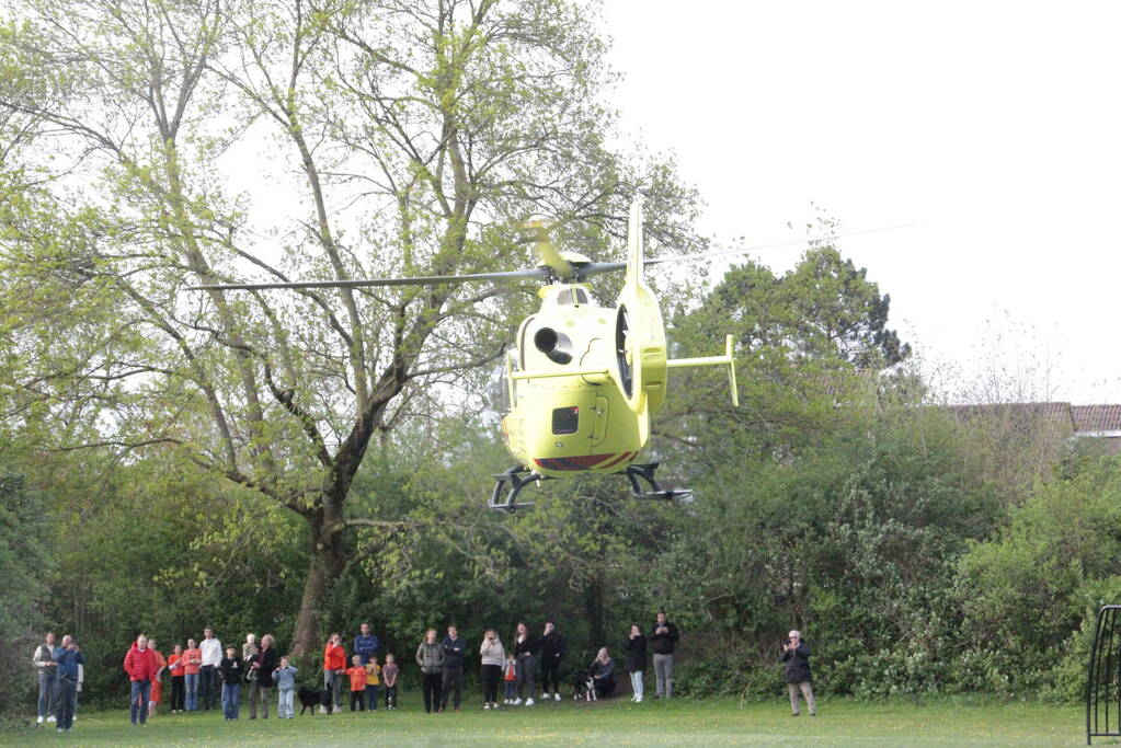 Traumahelikopter ingezet bij medische noodsituatie