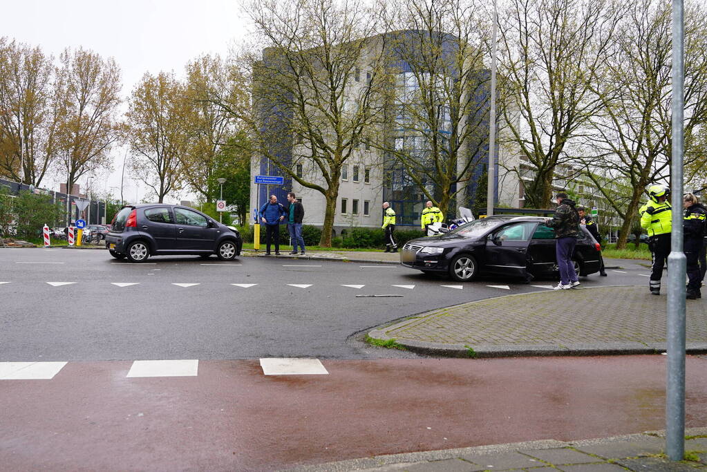 Flinke schade bij botsing op kruising