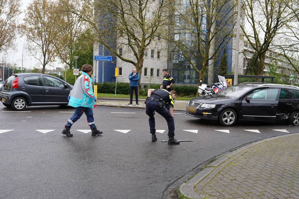 Flinke schade bij botsing op kruising