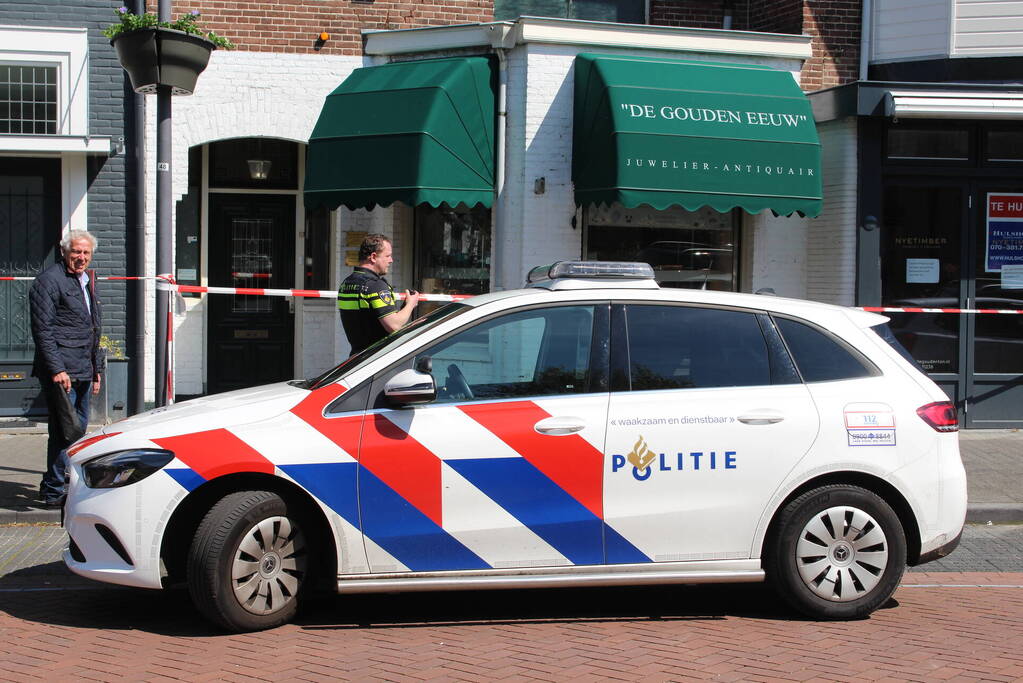 Onderzoek naar overval op juwelier