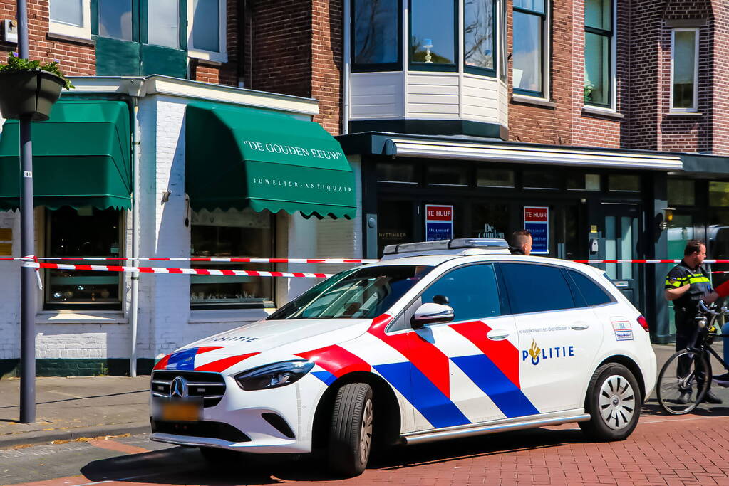 Onderzoek naar overval op juwelier