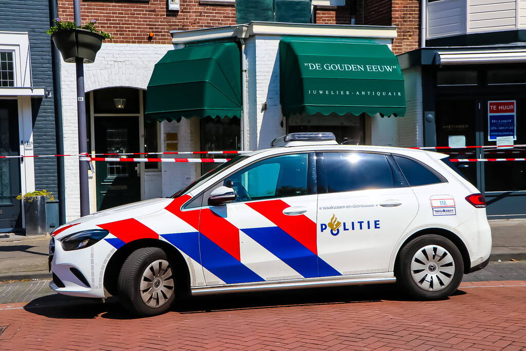 Onderzoek naar overval op juwelier