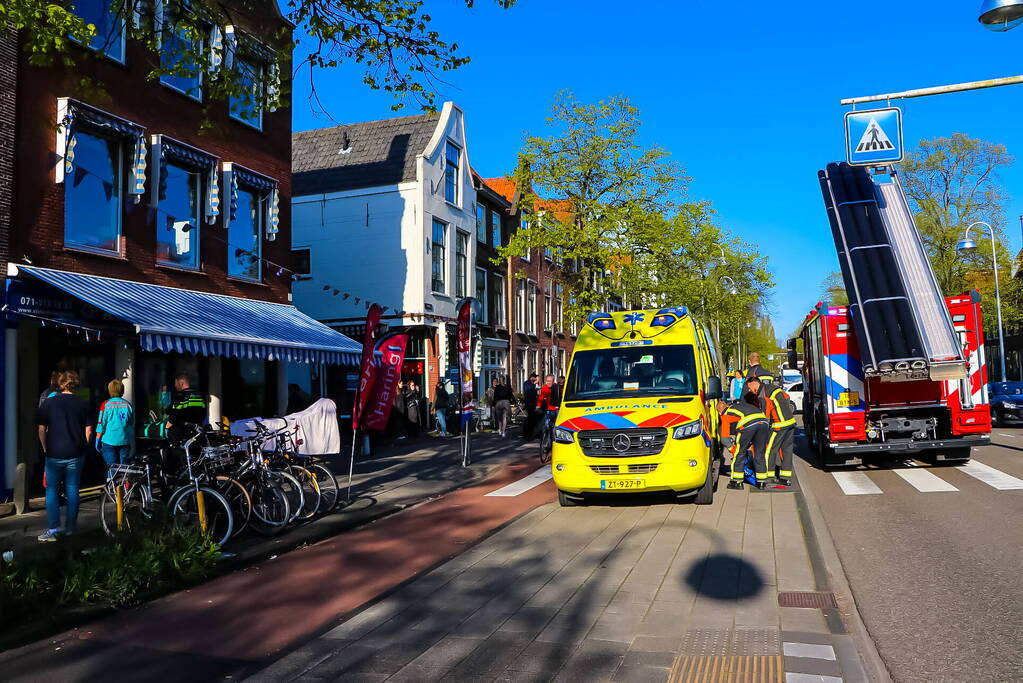 Persoon valt van trap en raakt gewond