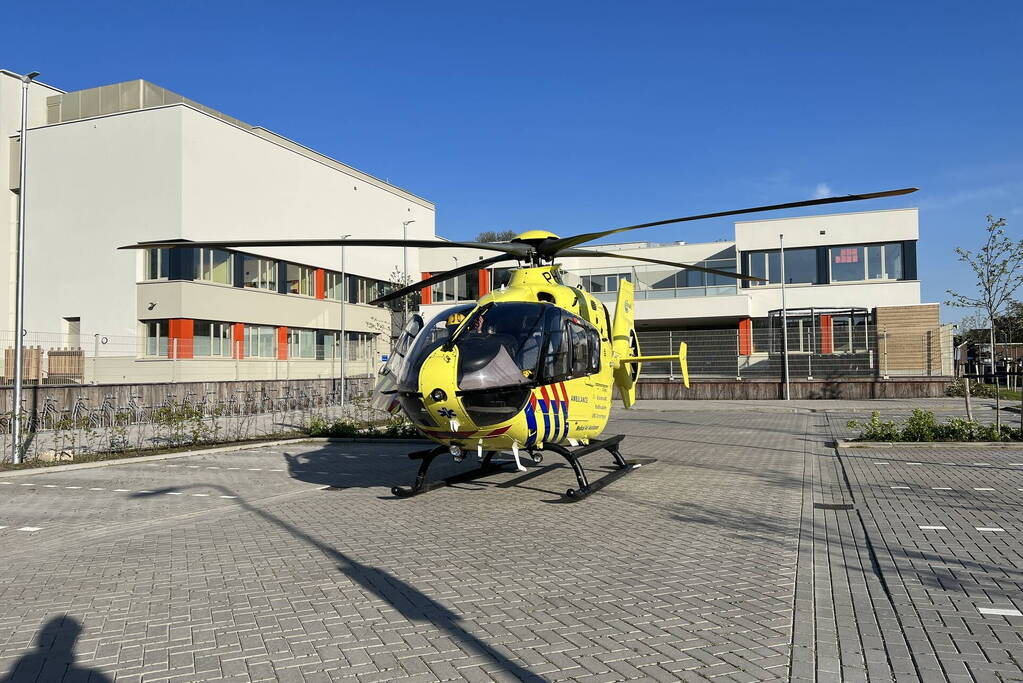 Traumahelikopter ingezet bij medische noodsituatie