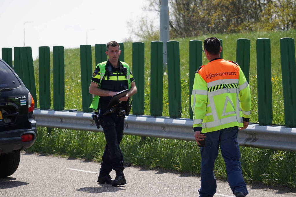 Motorrijder gewond bij aanrijding met auto