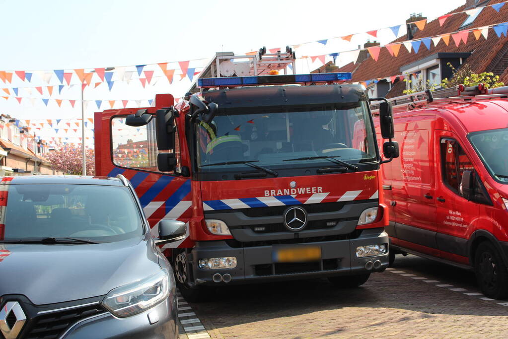 Straat afgesloten na gaslekkage