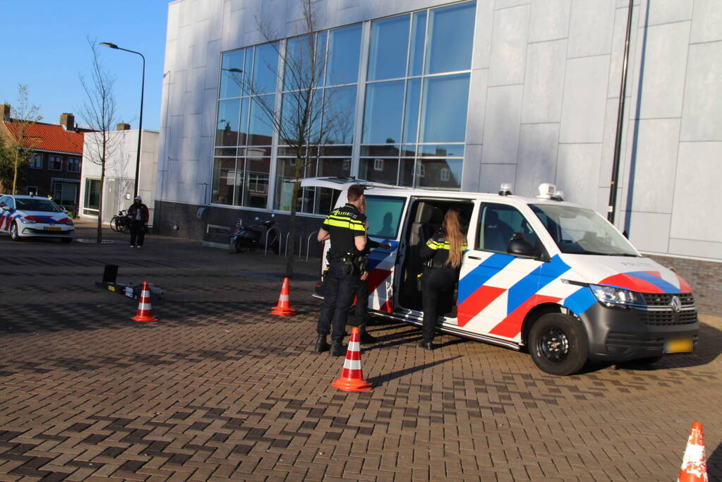 Scooter gecontroleerd op rollerbank