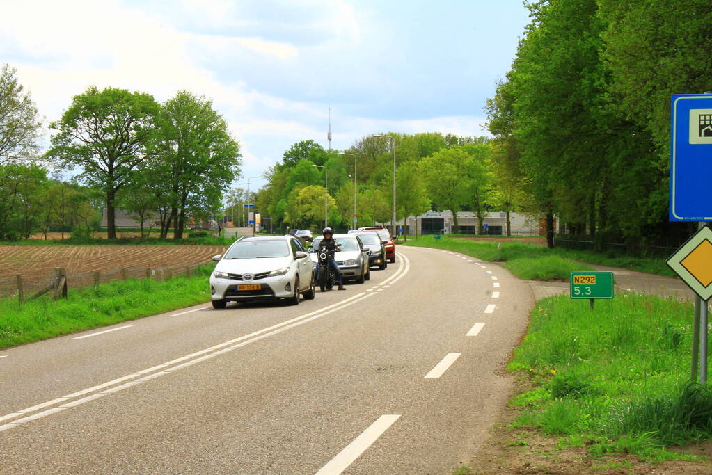 Flinke schade bij kop-staartbotsing