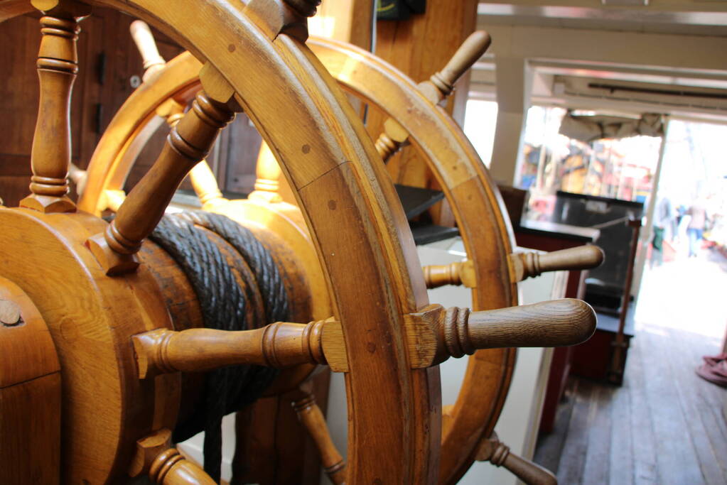 De Götheborg replica bezoekt Nederland