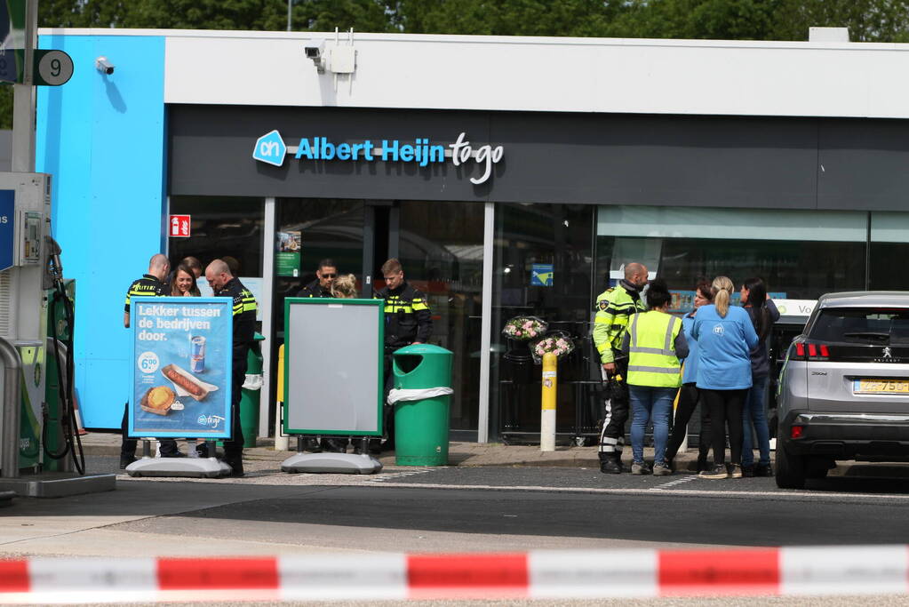 Politie doet onderzoek naar schietpartij BP-tankstation