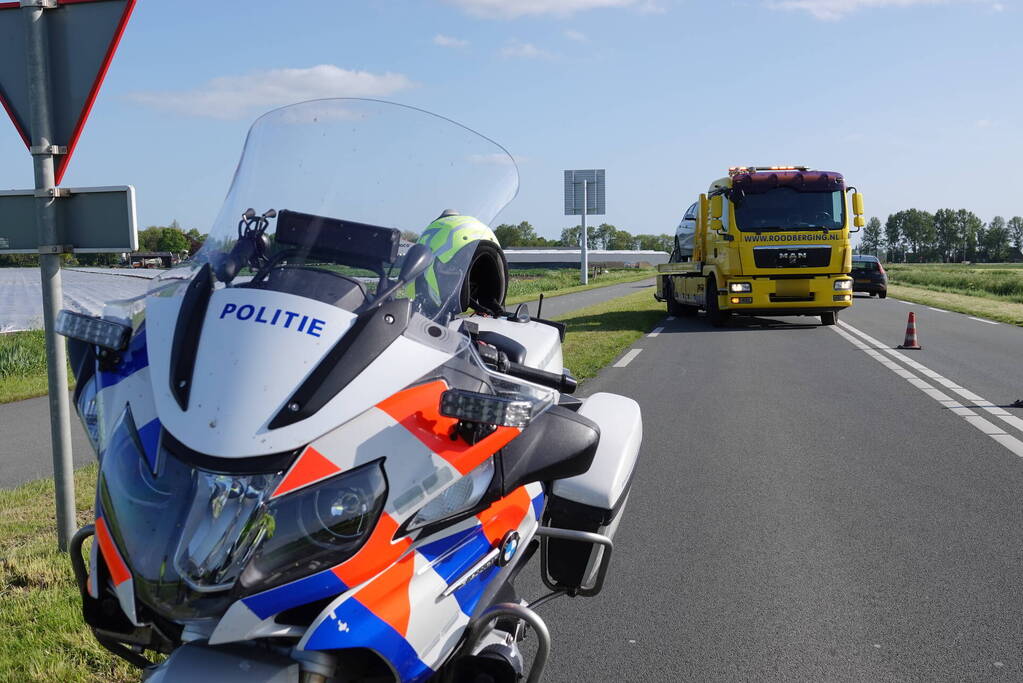 Drie auto's betrokken bij kettingbotsing