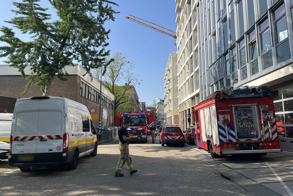 Afgebroken sprinklerkop zorgt voor flinke wateroverlast