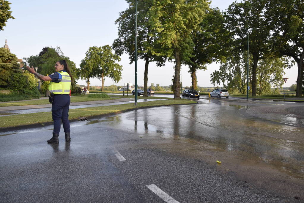 Opnieuw waterlekkage in woonwijk