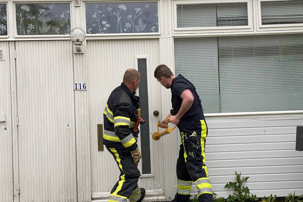 Wietkwekerij aangetroffen na melding wateroverlast