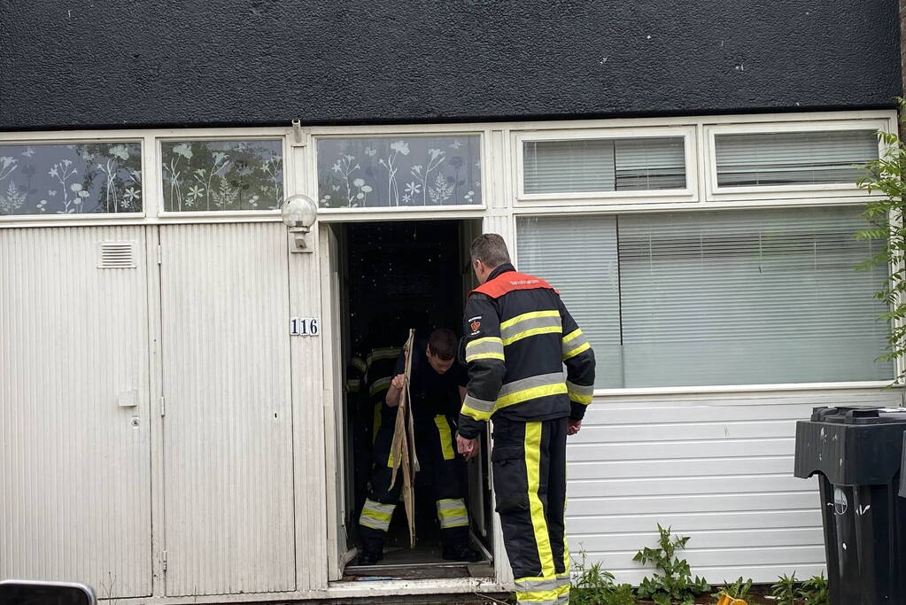 Wietkwekerij aangetroffen na melding wateroverlast