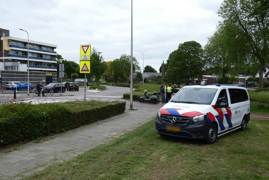 Scooterrijder in botsing met elektrische step