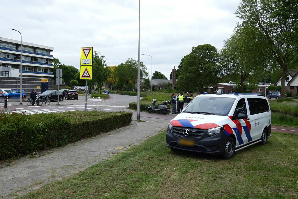 Scooterrijder in botsing met elektrische step