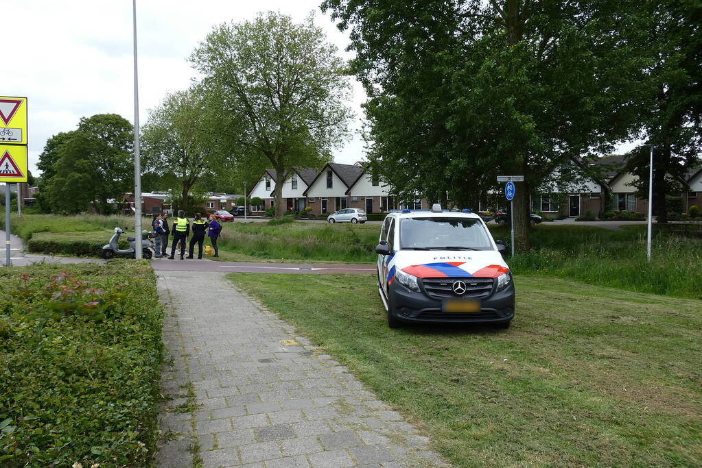 Scooterrijder in botsing met elektrische step