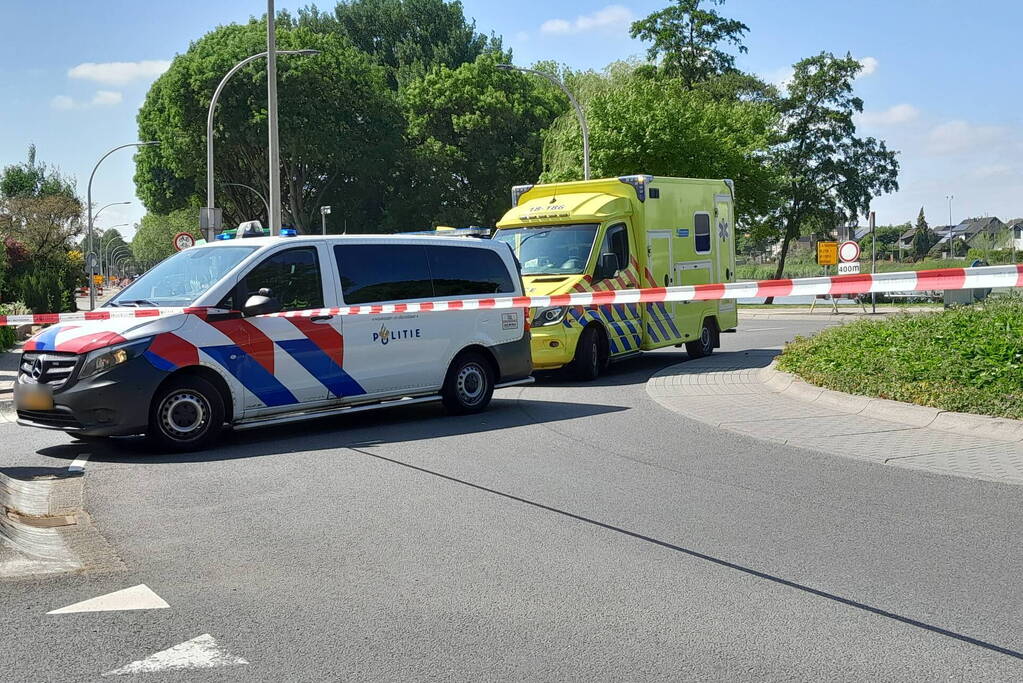 Overstekende fietser loopt letsel op