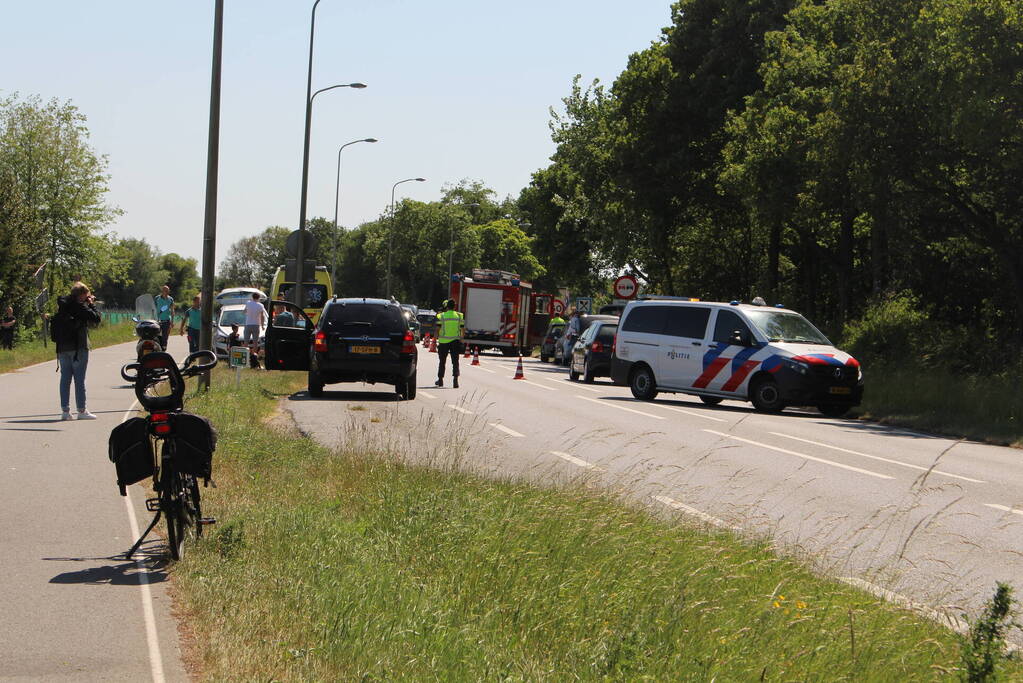 Meerdere voertuigen betrokken bij ongeval