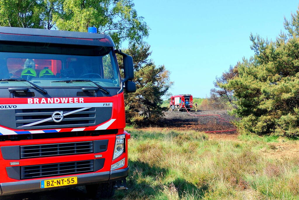 Opnieuw brand in natuurgebied