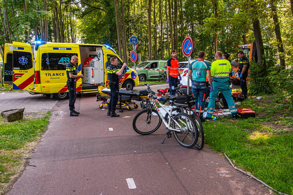 Meerdere slachtoffers ernstig gewond bij aanrijding