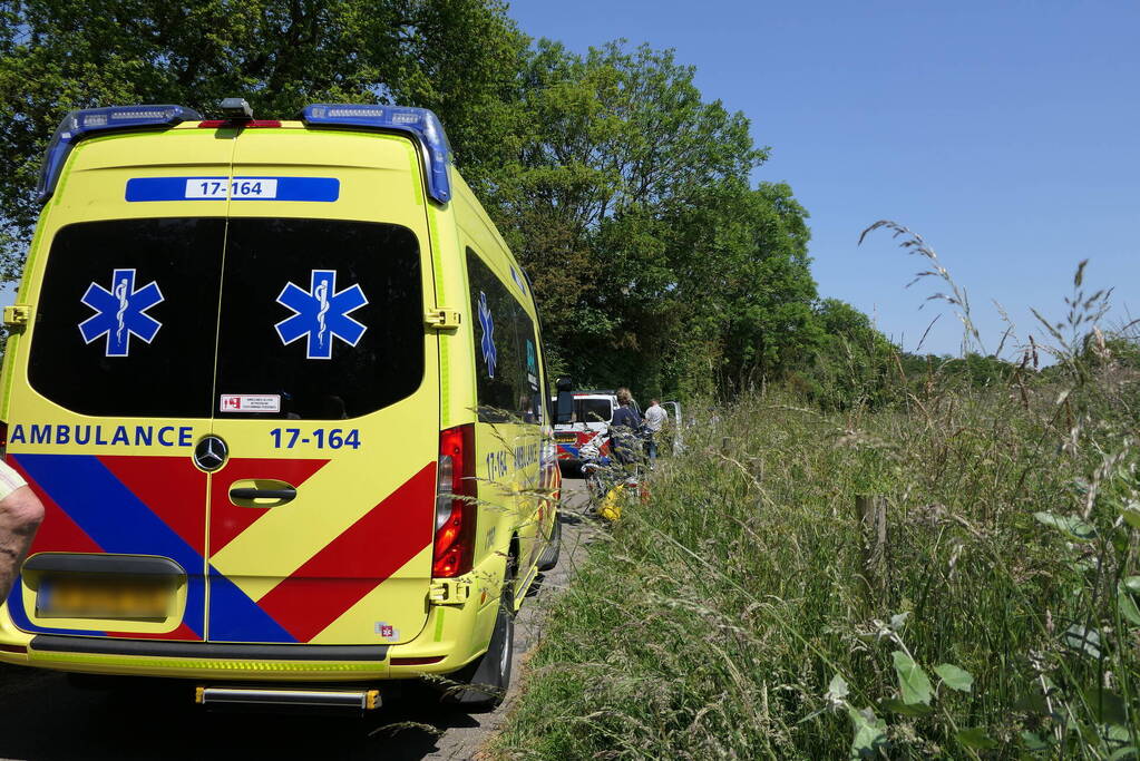 Solex-bestuurder verliest voorwiel tijdens ongeval