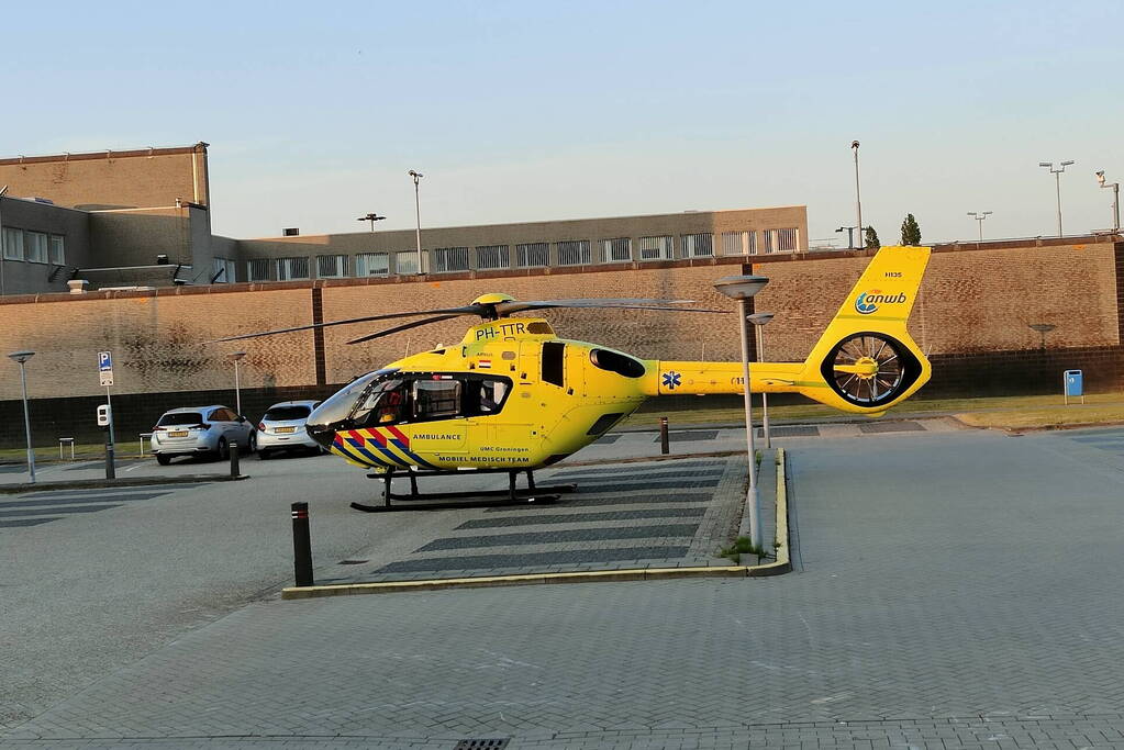 Traumahelikopter ingezet bij gevangenis