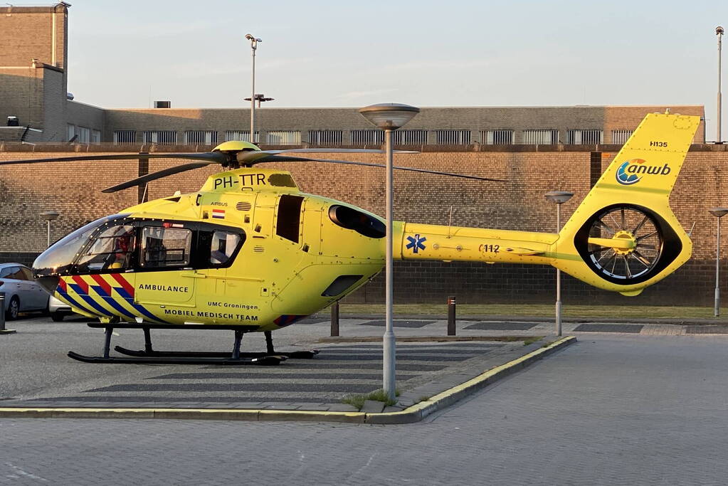 Traumahelikopter ingezet bij gevangenis