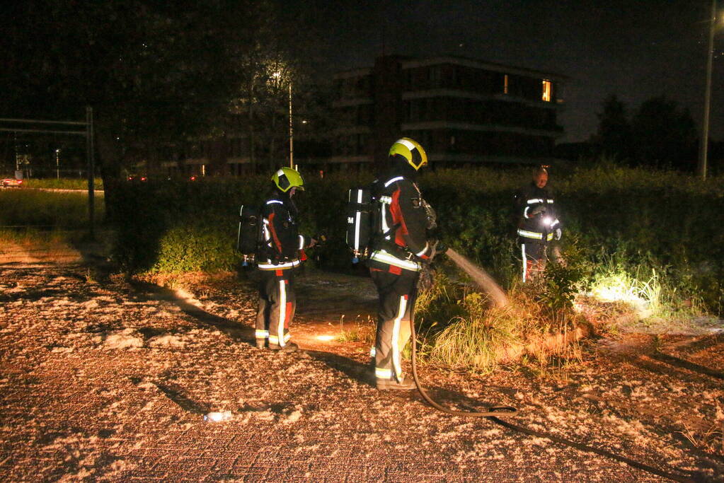 Wederom brand op parkeerplaats