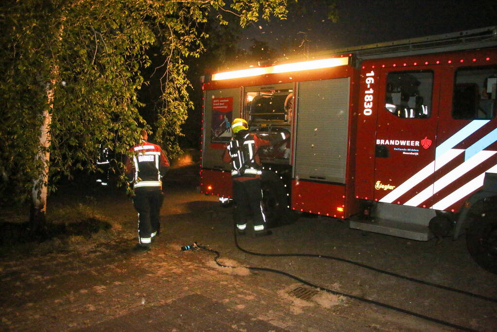 Wederom brand op parkeerplaats