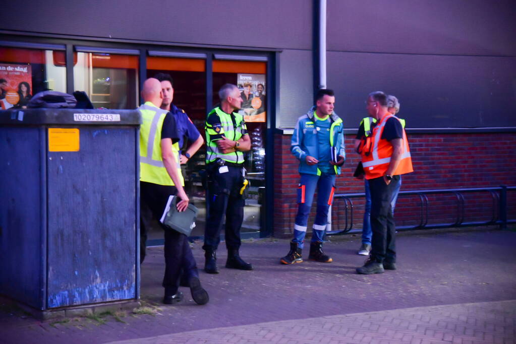 Gebied zonder stroom door defecte stroomkabel