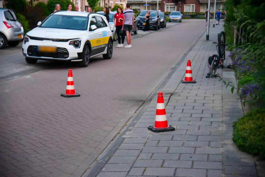 Gebied zonder stroom door defecte stroomkabel