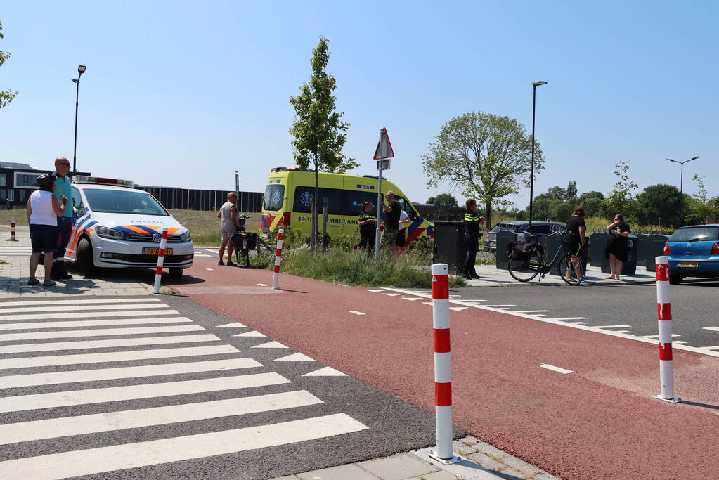 Fietser aangereden op oversteekplaats