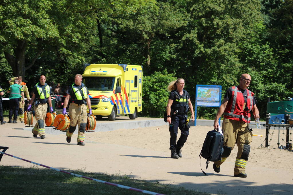 Meisje verdronken in recreatieplas