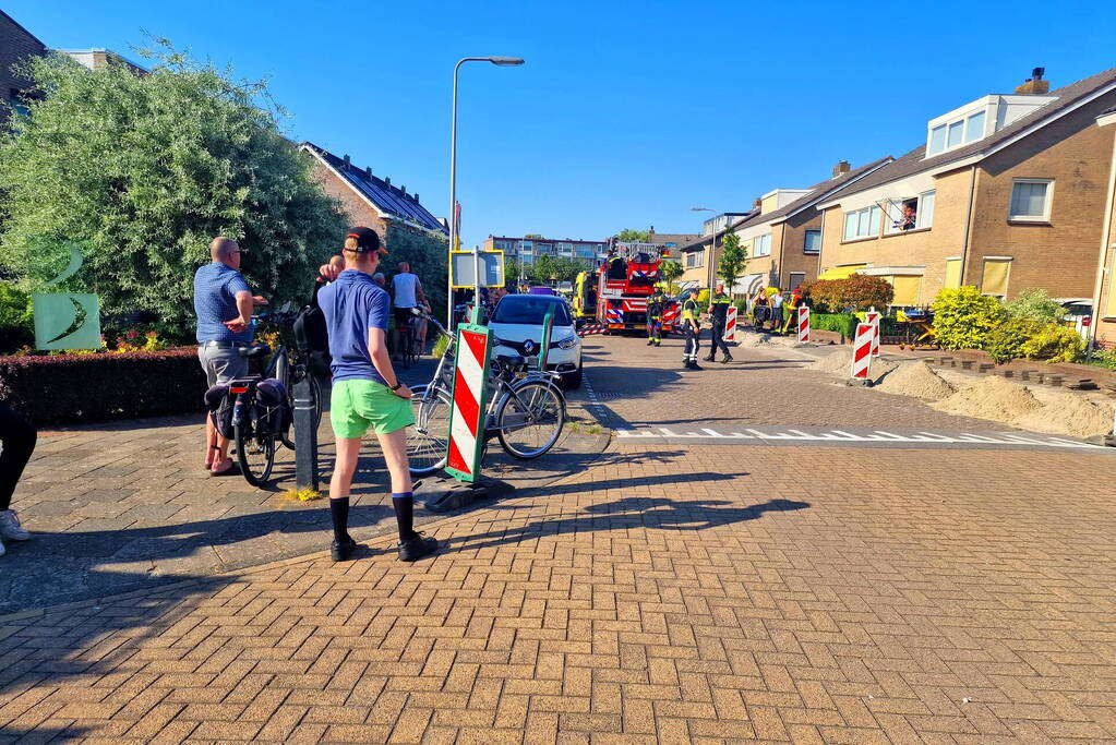 Traumahelikopter landt op voetbalveld