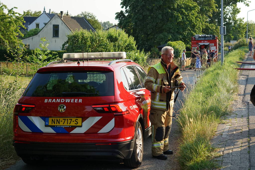 Meerdere branden in bosgebied