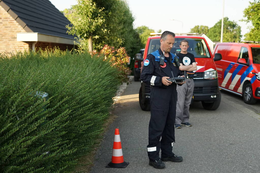 Meerdere branden in bosgebied