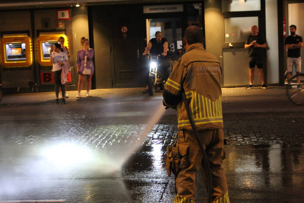 Brandweer ingezet bij ongeval met oliespoor