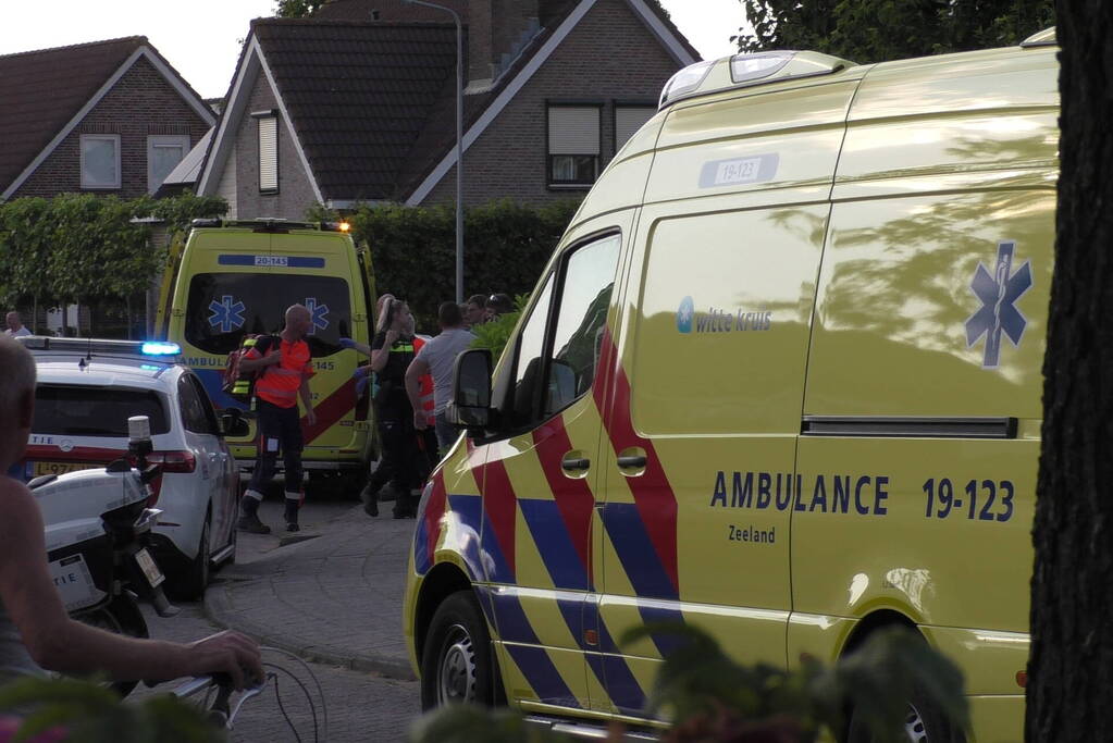 Traumahelikopter ingezet voor medische noodsituatie op straat