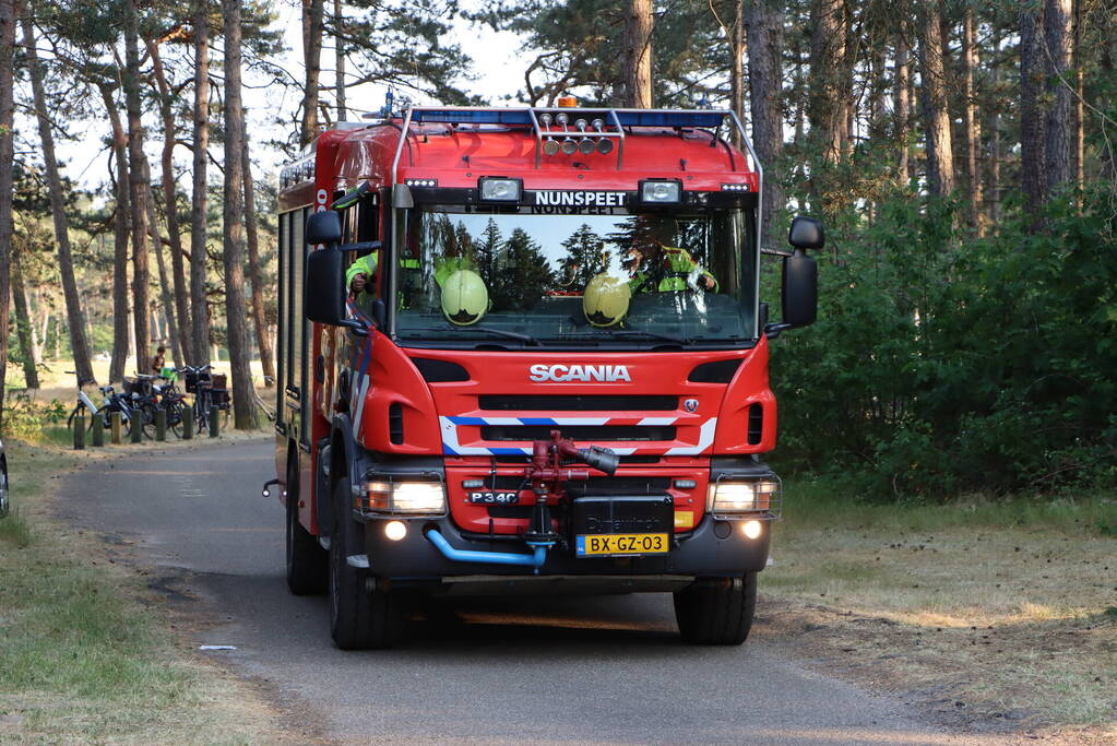 Brandweer ingezet voor rokende barbecue