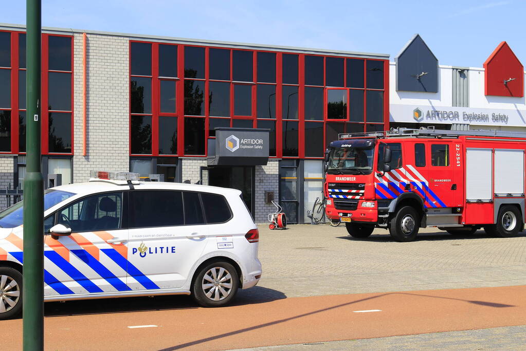 Brand in meterkast beperkt gebleven