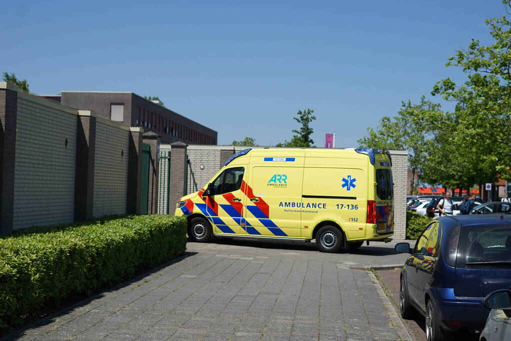 Traumateam ingezet bij middelbare school