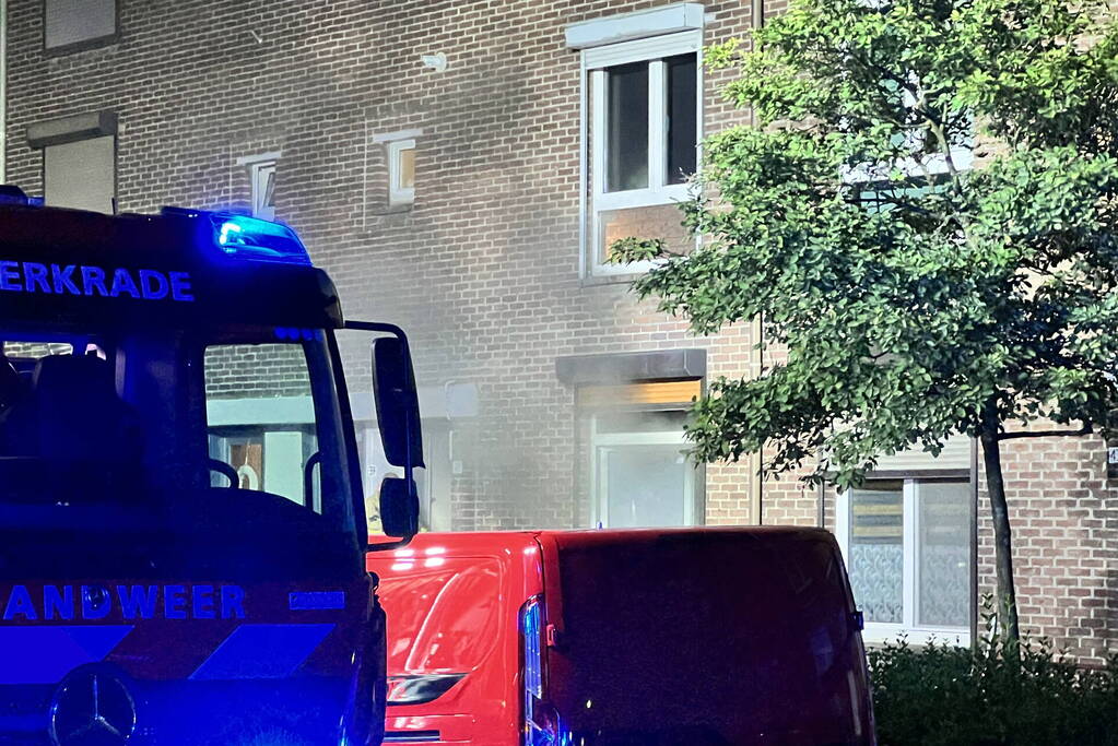 Flinke rookontwikkeling bij woningbrand