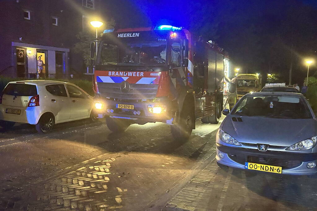 Flinke rookontwikkeling bij woningbrand